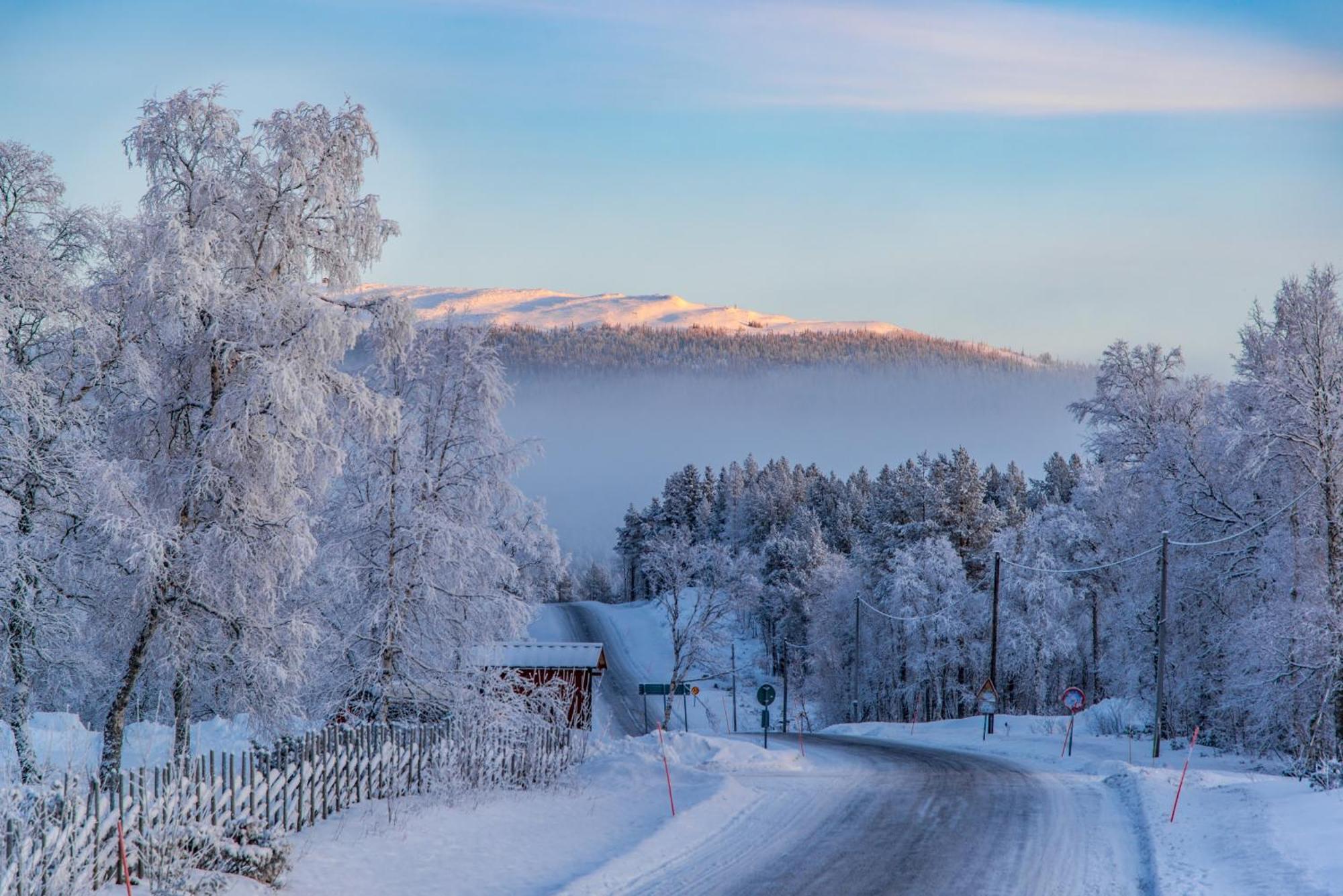 Valadalens Fjaellstation Hotel Bagian luar foto
