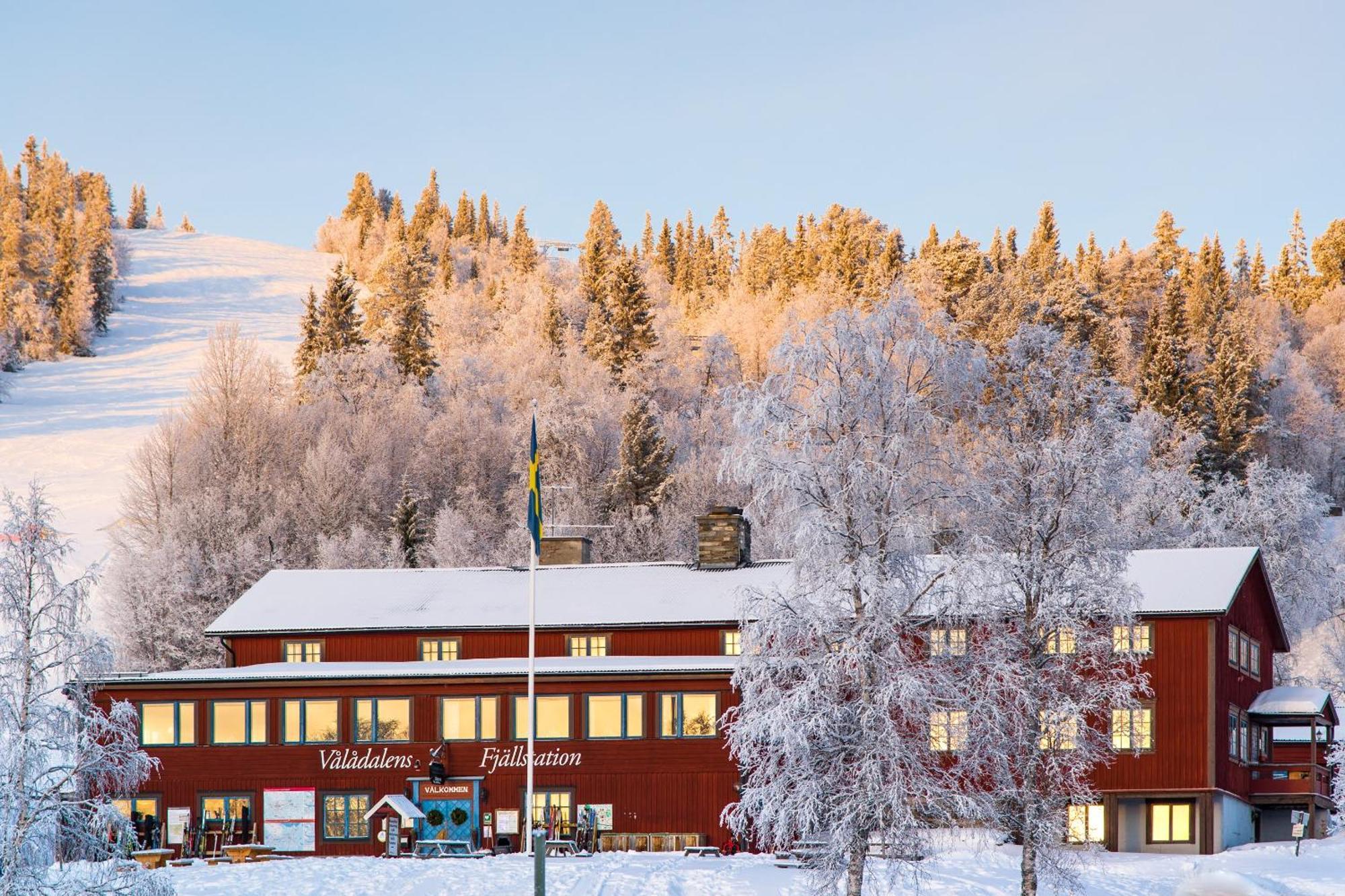 Valadalens Fjaellstation Hotel Bagian luar foto